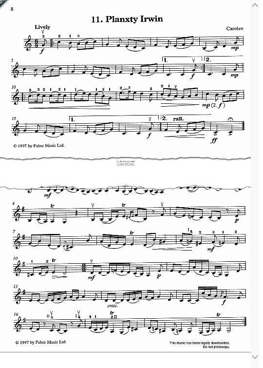 adagio cantabile klavier & melodieinstr. giuseppe tartini