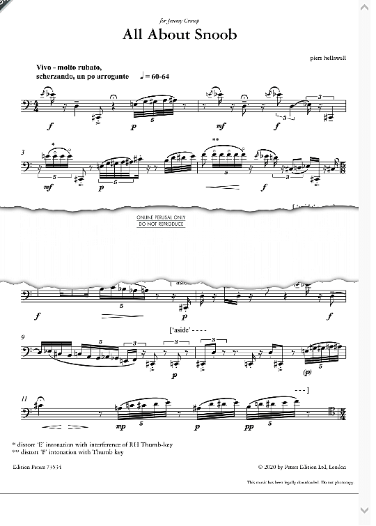 all about snoob solo 1 st. piers hellawell