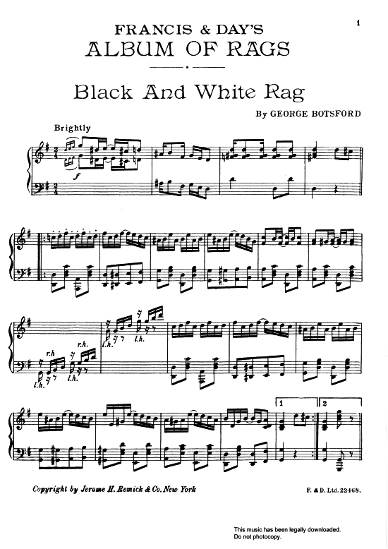 black and white rag klavier solo winifred atwell