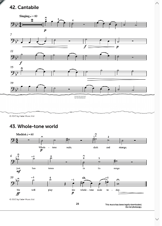 cantabile klavier & melodieinstr. mark wilson