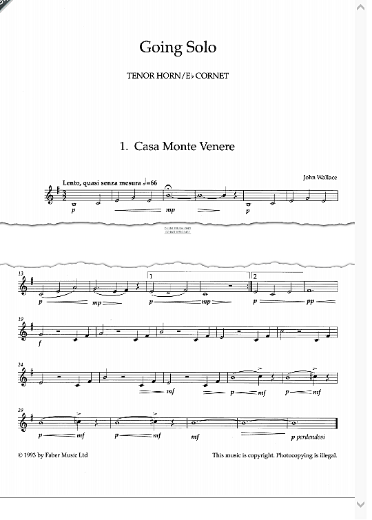 casa monte venere klavier & melodieinstr. john wallace