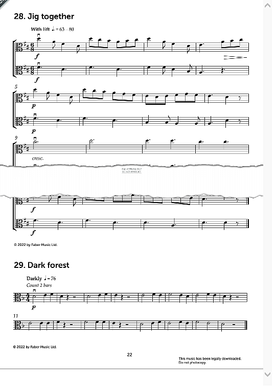dark forest klavier & melodieinstr. mark wilson