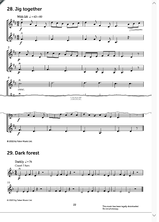 dark forest klavier & melodieinstr. mark wilson