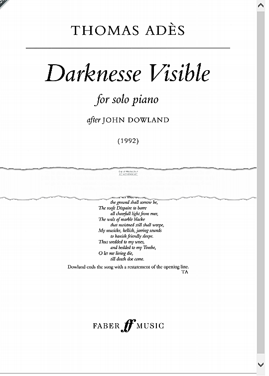 darknesse visible klavier solo thomas ades