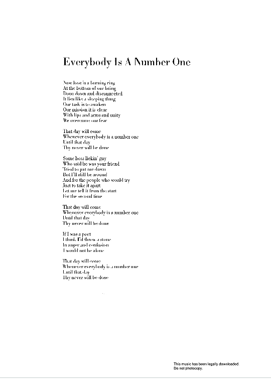 everybody is a number one klavier gesang & gitarre aztec camera