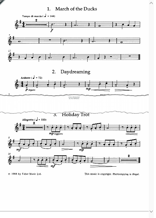 holiday trot klavier & melodieinstr. robert hinchliffe
