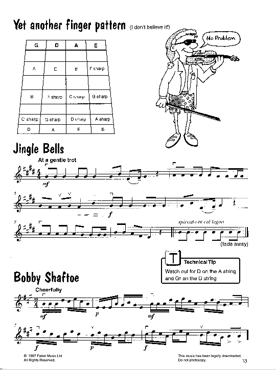 jingle bells/bobby shaftoe solo 1 st. traditional