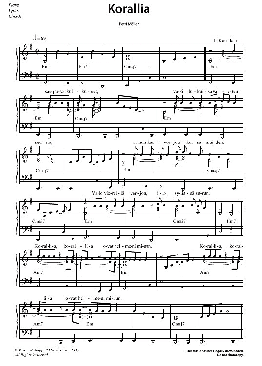 korallia klavier solo claudia
