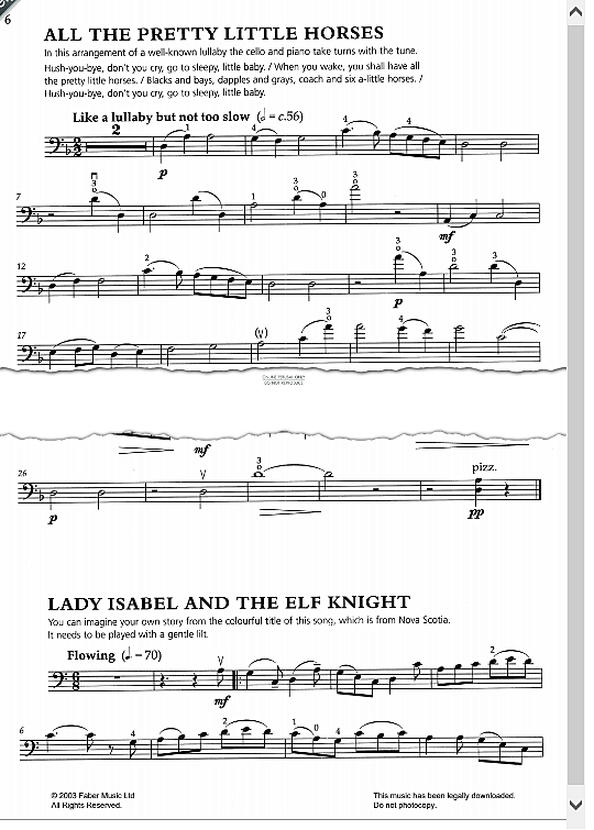 lady isabel and the elf knight from o shenandoah!  klavier & melodieinstr. american traditional