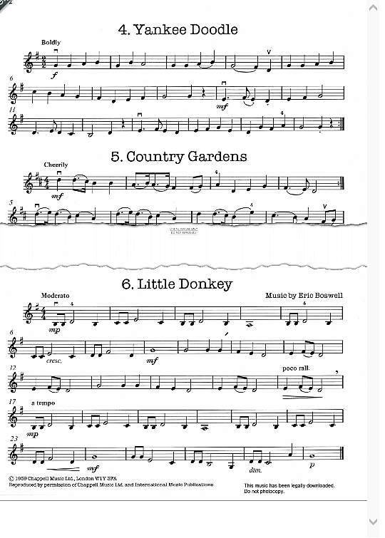 little donkey klavier & melodieinstr. eric boswell
