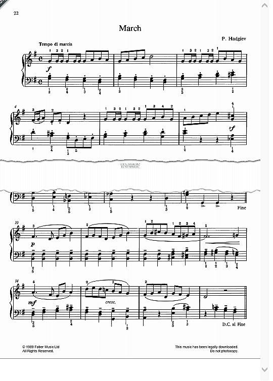 march klavier solo parashkev hadjiev