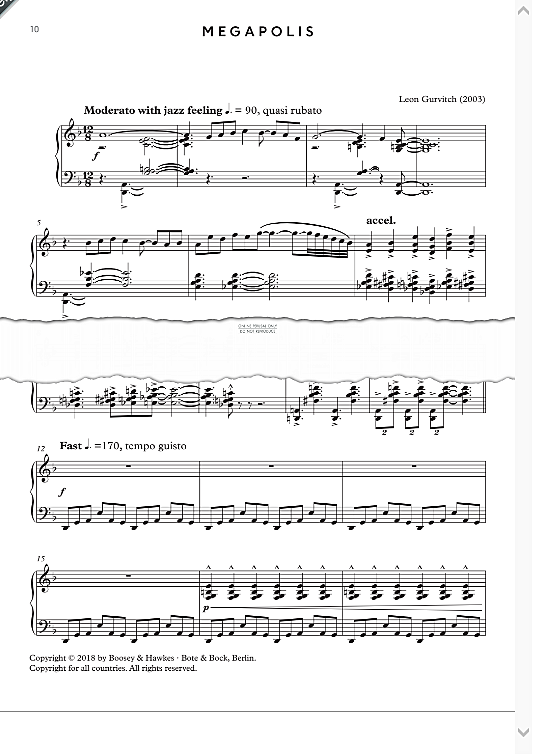 megapolis klavier solo leon gurvitch
