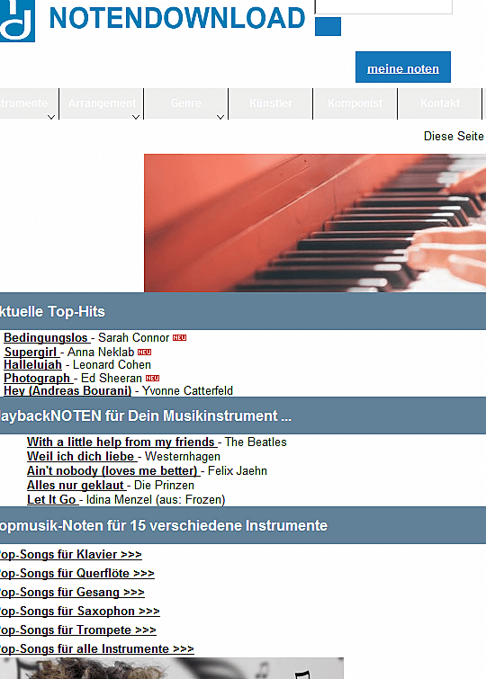 mignon klavier solo robert schumann