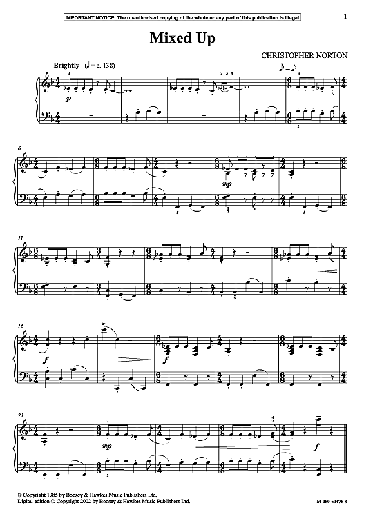 mixed up klavier solo christopher norton