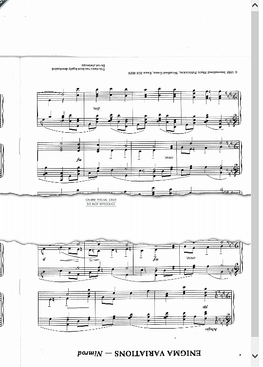nimrod from enigma variations op.36  klavier solo edward elgar