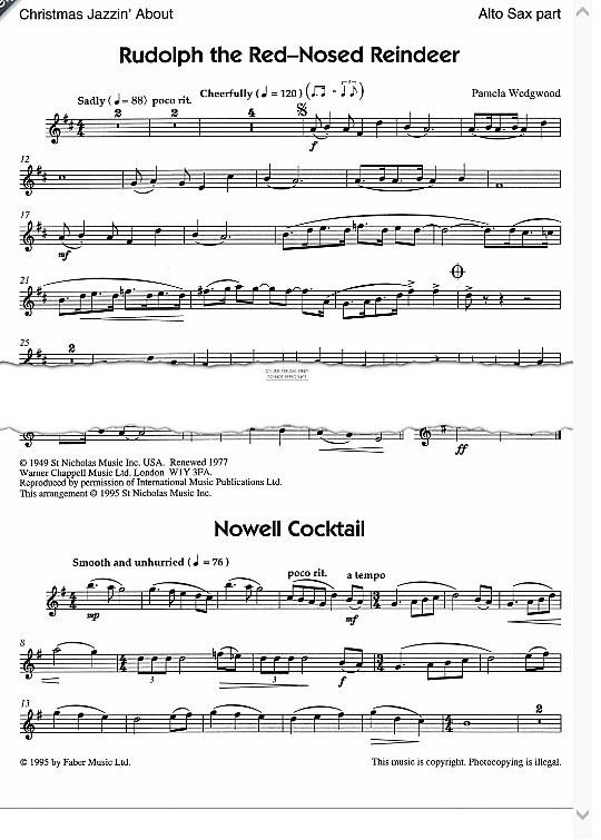 nowell cocktail klavier & melodieinstr. pam wedgwood