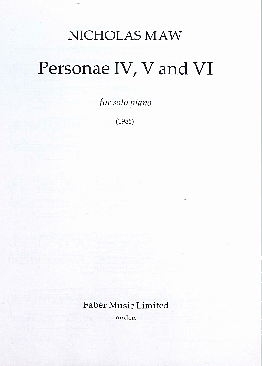 personae v klavier solo nicholas maw