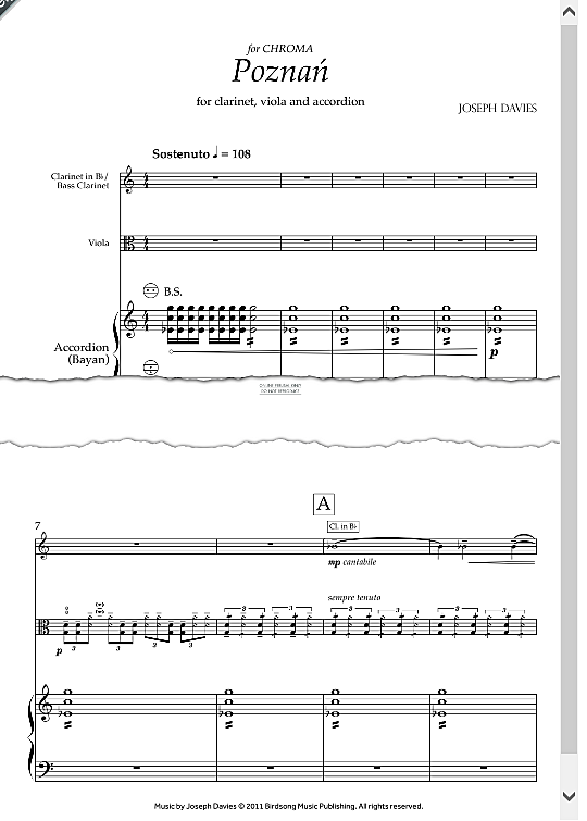 poznan trio 3 st. joseph davies