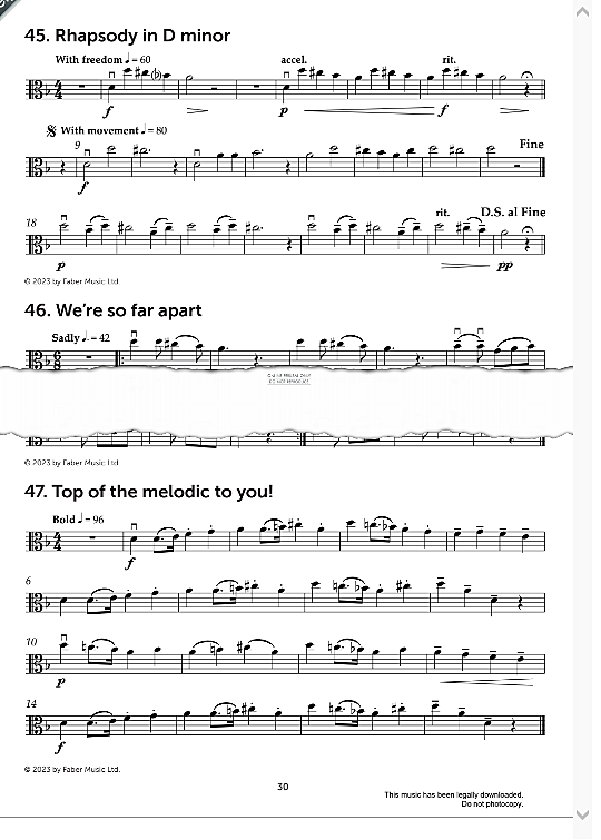 rhapsody in d minor klavier & melodieinstr. mark wilson