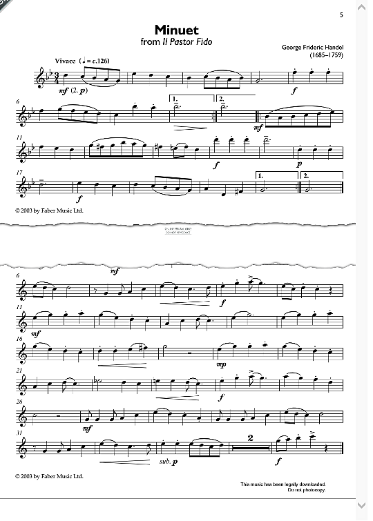 rocky's rodeo from first repertoire for flute klavier & melodieinstr. sally adams