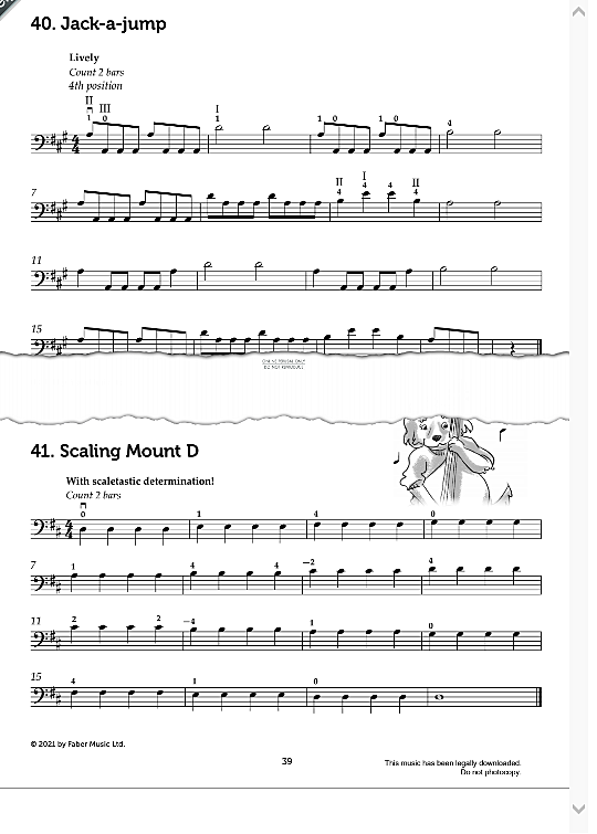 scaling mount d klavier & melodieinstr. mark wilson
