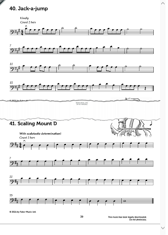 scaling mount d klavier & melodieinstr. mark wilson