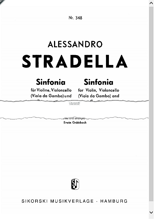 sinfonia trio 3 st. alessandro stradella