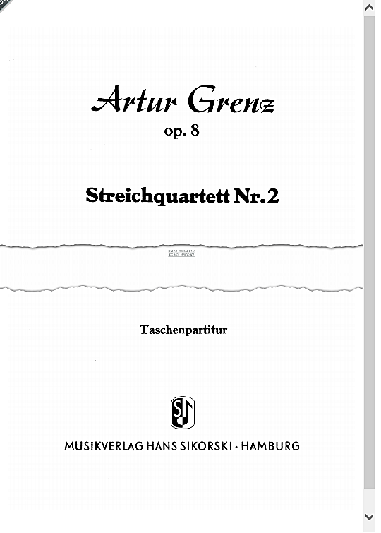 string quartet no. 2 quartett streicher artur grenz
