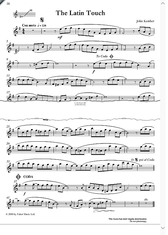 the latin touch klavier & melodieinstr. john kember