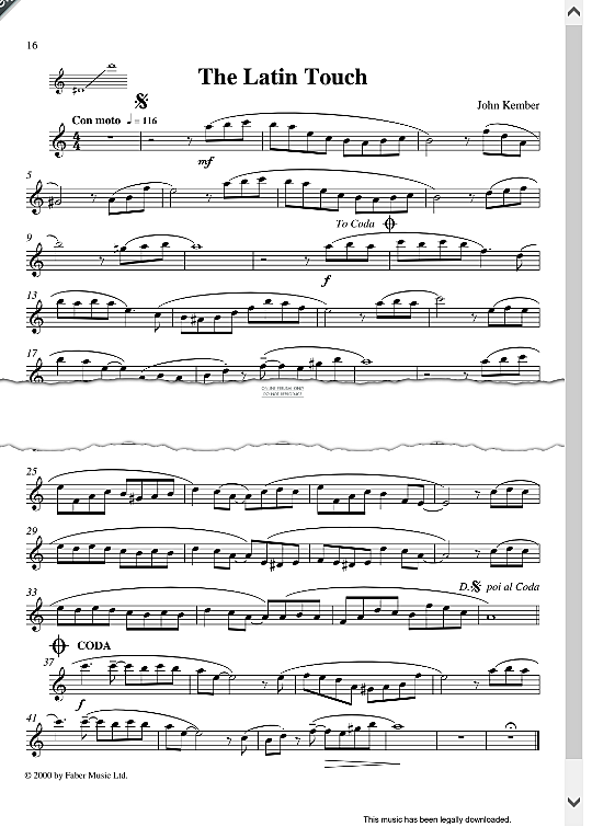the latin touch klavier & melodieinstr. john kember