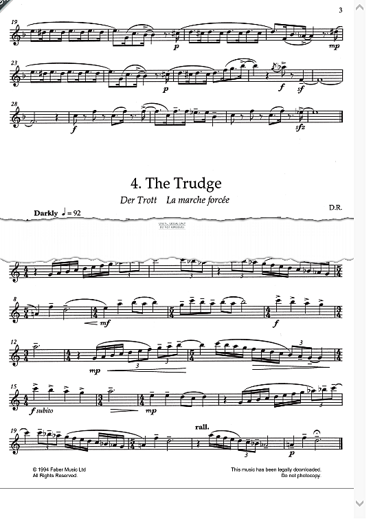 the trudge klavier & melodieinstr. daryl runswick