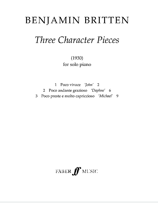 three character pieces klavier solo benjamin britten