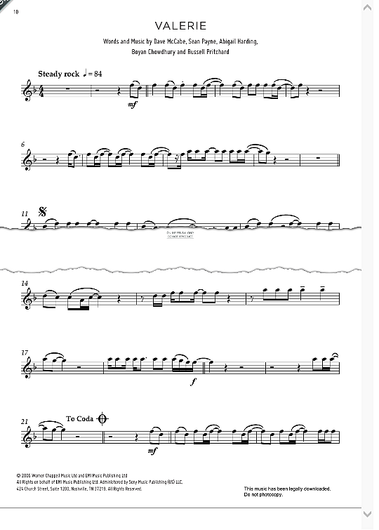 valerie klavier & melodieinstr. the zutons