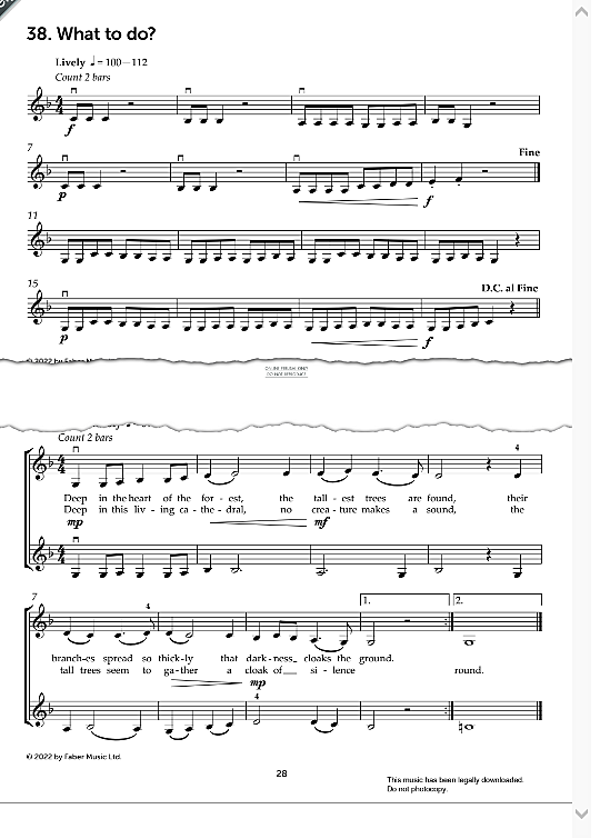 what to do klavier & melodieinstr. mark wilson