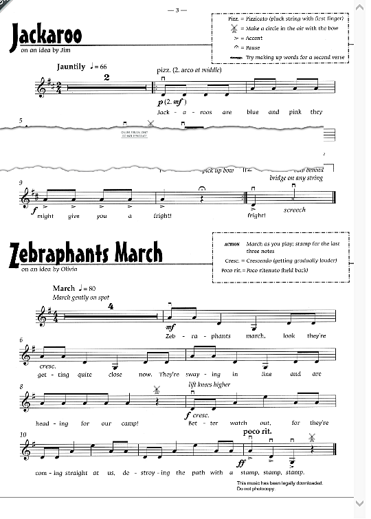 zebraphants march klavier & melodieinstr. pam wedgwood