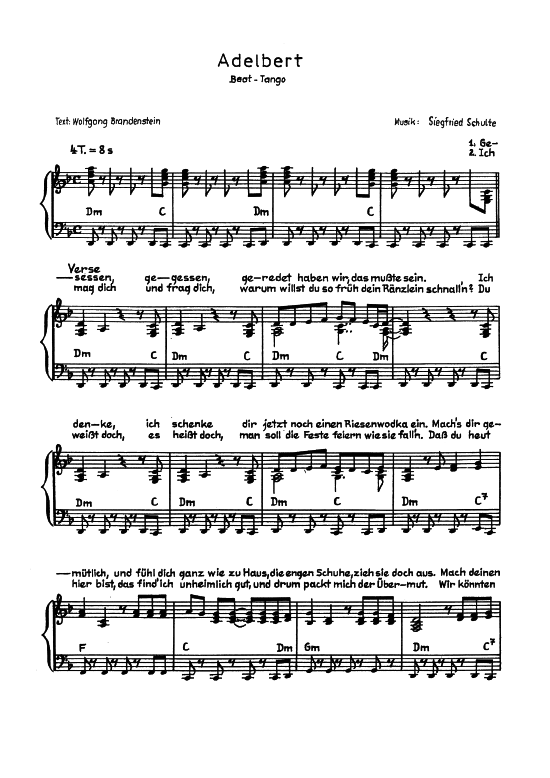 Adelbert (Klavier Solo) (Klavier Solo) von Dagmar Frederic