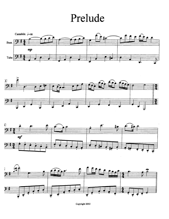 Baroque Suite (Duett f r Fagott + Tuba) (Duett (2 St.)) von Antony Paasch