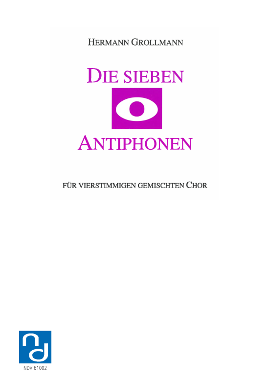 Die sieben O-Antiphonen (Gemischter Chor) (Gemischter Chor) von Hermann Grollmann
