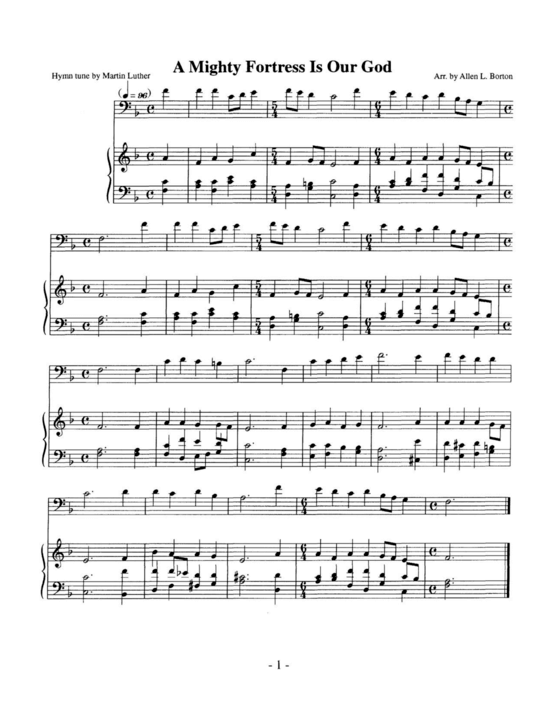 Euphonium Hymns (Euphonium + Klavier) (Klavier  Euphonium) von Allen Borton