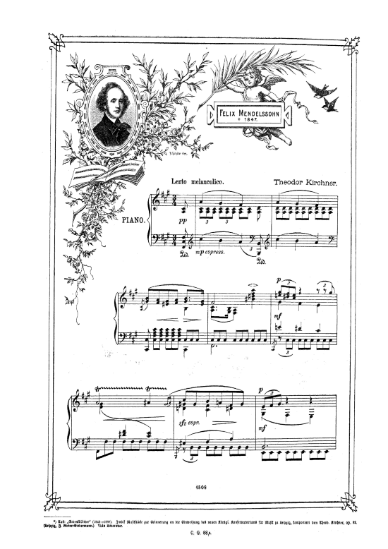 Gedenkblatt (Klavier Solo) (Klavier Solo) von Theodor Kirchner