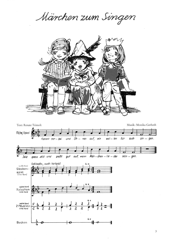 Lustig wolln wir singen (Klavier + Gesang) (Klavier Gesang  Gitarre) von Kinderlieder-Sammlung
