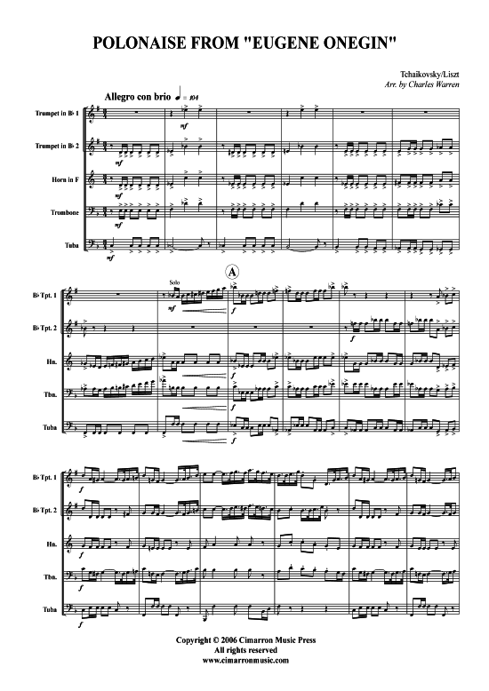 Tandernack Quinque (Blechbl auml serquintett) (Quintett (Blech Brass)) von Ludwig Senfl