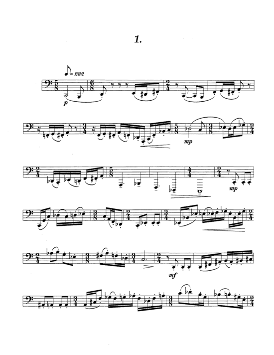 Thirteen Etudes (Tuba Solo) (Tuba (Solo)) von Steve Makela