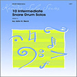 10 intermediate snare drum solos percussion solo john h. beck