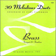 30 melodious duets trumpet & trombone brass ensemble carl strommen