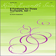 8 fanfares for three trumpets, set 1 3rd bb trumpet brass ensemble kaisershot