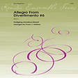 allegro from divertimento 6 arr. frank halferty oboe woodwind ensemble wolfgang mozart