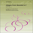 allegro from quartet in f k. 168, mvt. 4 bb bass clarinet woodwind ensemble alan woy