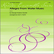 allegro from water music full score woodwind ensemble earl north