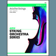 aria for strings 1st violin orchestra frank j. halferty